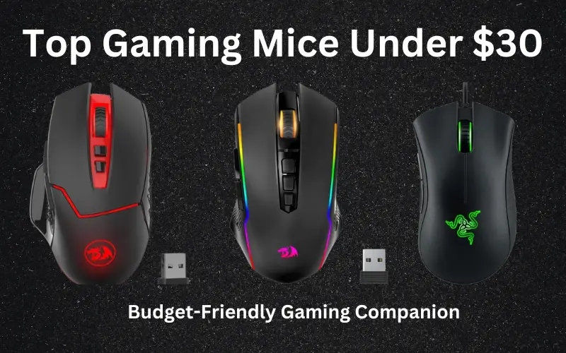 Top Gaming Mice Under $30